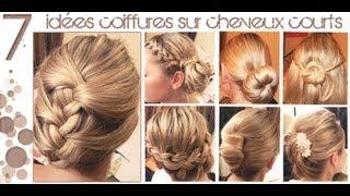 ➳ 7 idées Coiffures sur Cheveux COURTS (longueur épaules) | L.A Hairstyle Inspiration